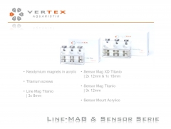 Line Mag and Sensor Mag Line, arrange your tubes and probes the perfekt looking way.