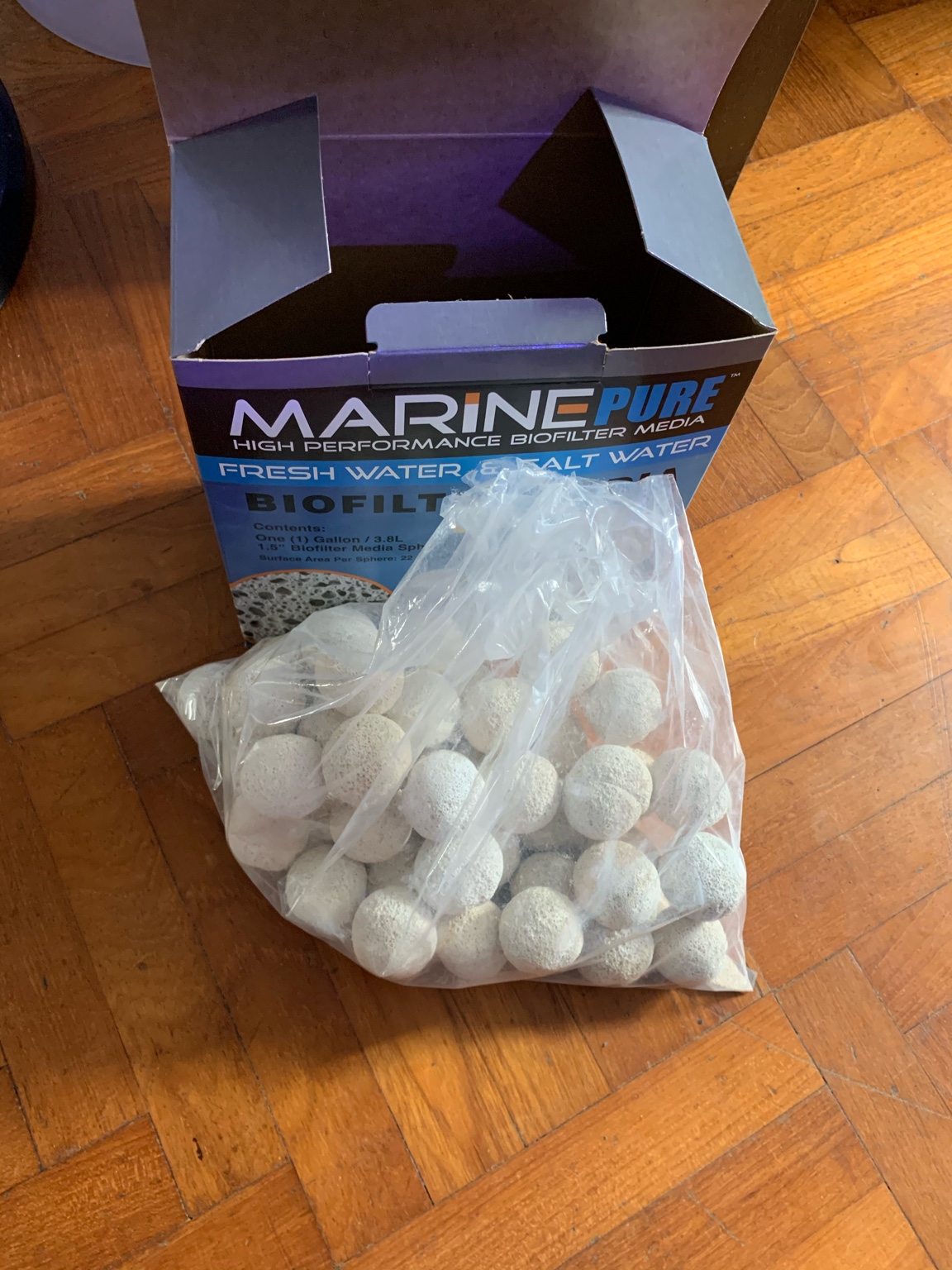 WTS Brand New Marine Pure Bio Balls Sell off/Pasar Malam Shop