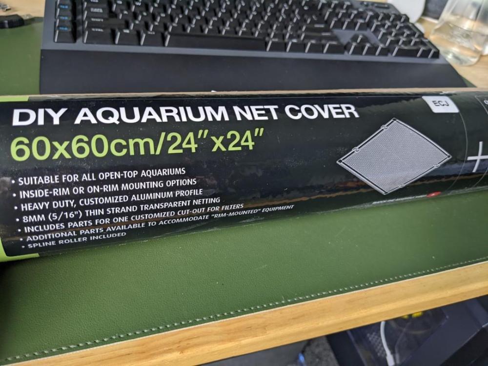 WTS Red Sea DIY Aquarium Net Cover for 60x60cm tanks Sell off/Pasar