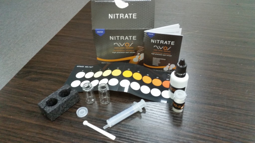 Kit De Test De Nitratos (NO3) NYOS Reefer Para Acuario - 50 Tests, Rango 1-160 Mg/l, Hecho En Alemania